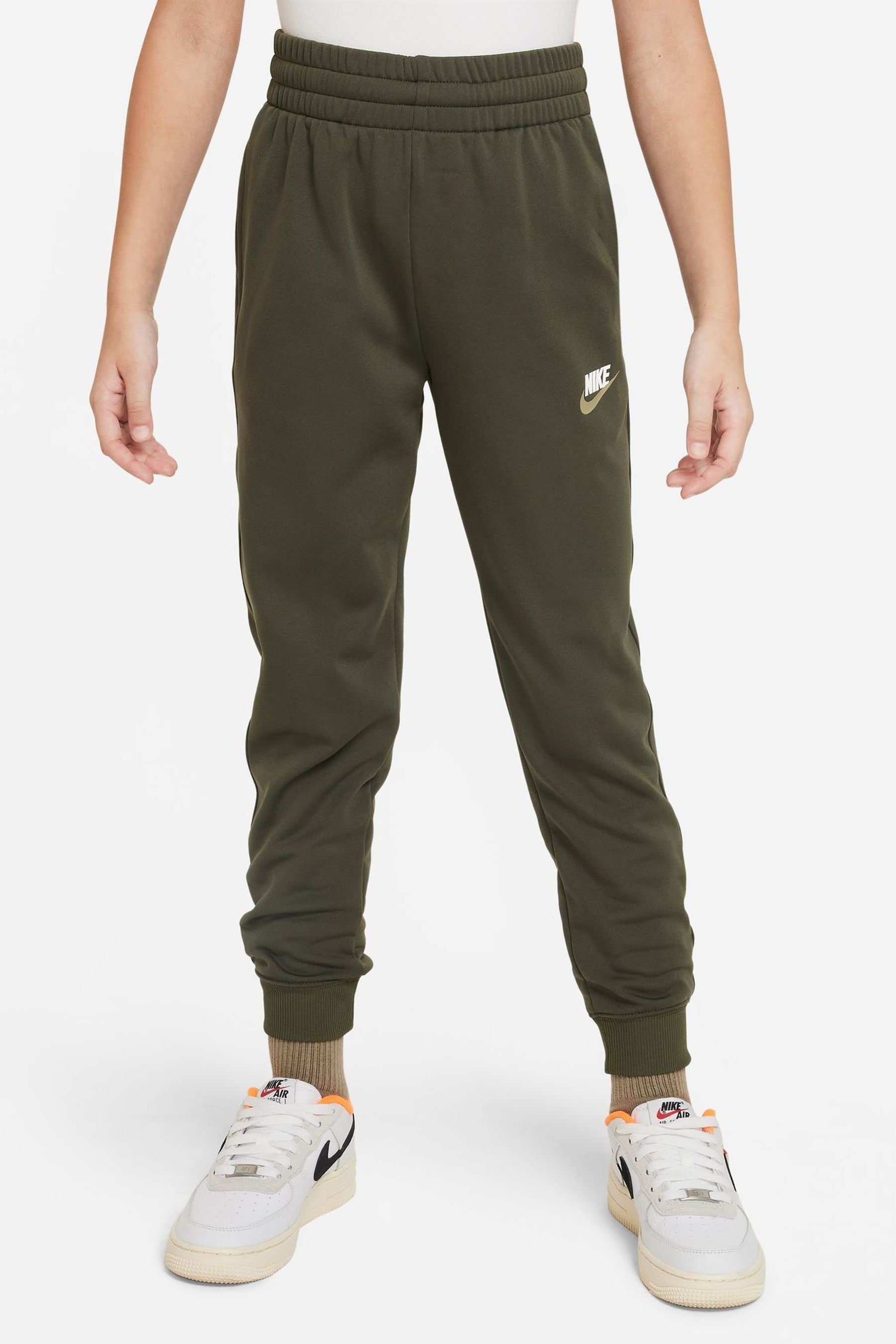 Nike Khaki Green Crew Tracksuit