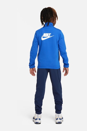 Nike Blue Full Zip Tracksuit