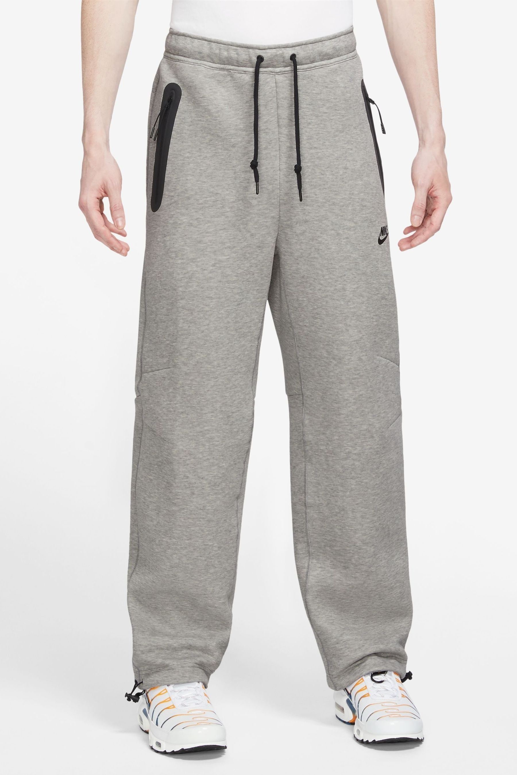 Nike open hem joggers grey 2025
