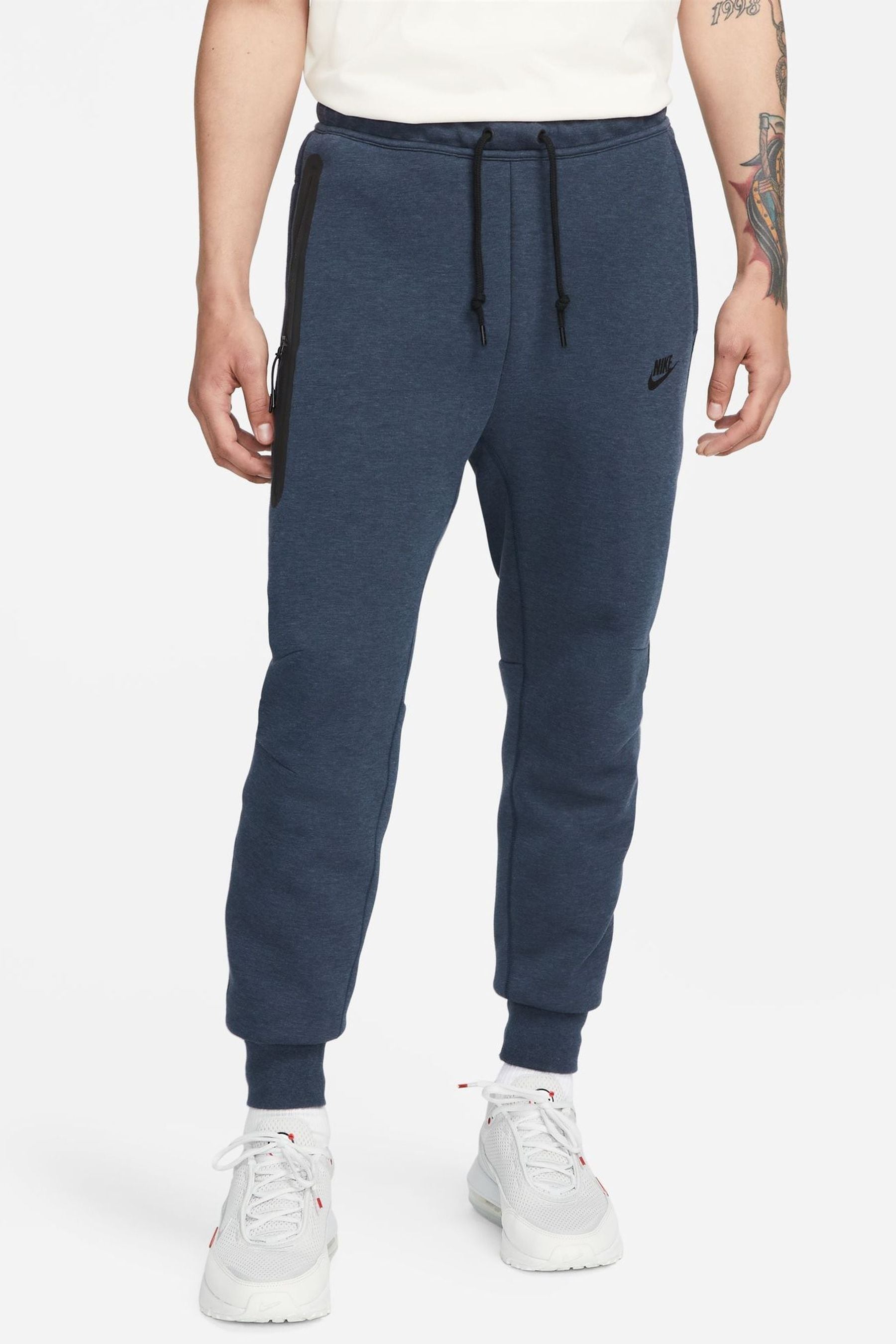 Buy Nike Navy Tech Fleece Joggers from the Next UK online shop