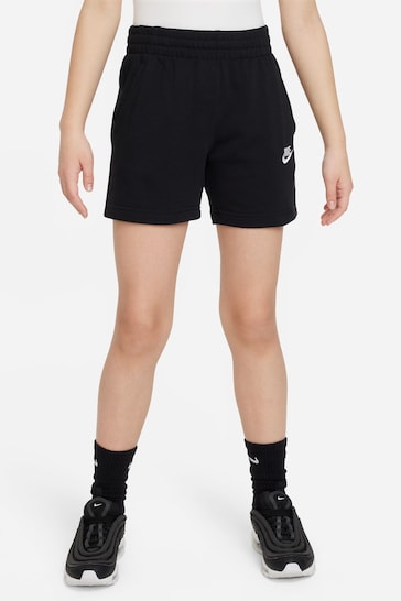 Nike Black Club Fleece Shorts