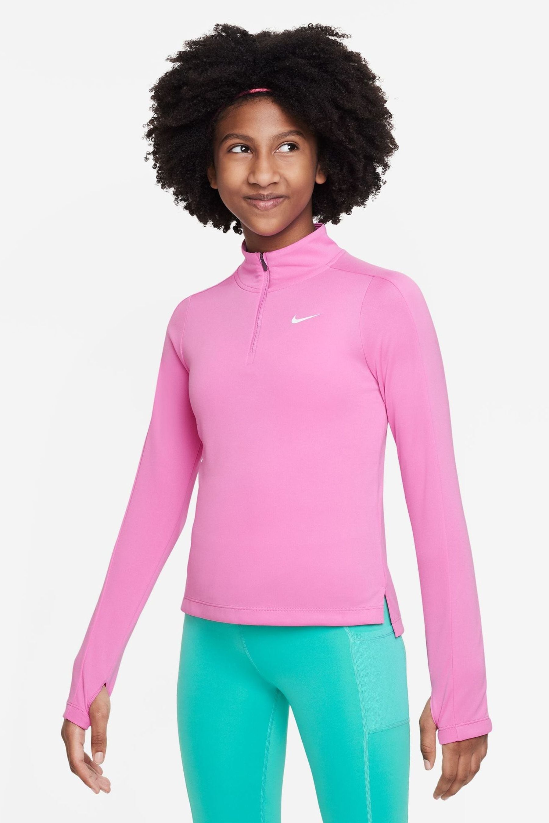 Pink cheap running top