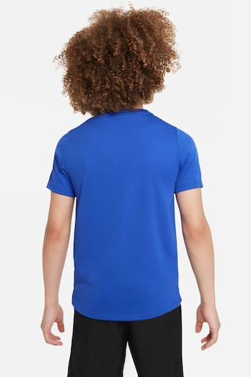 Nike Blue Dri-FIT Miler T-Shirt
