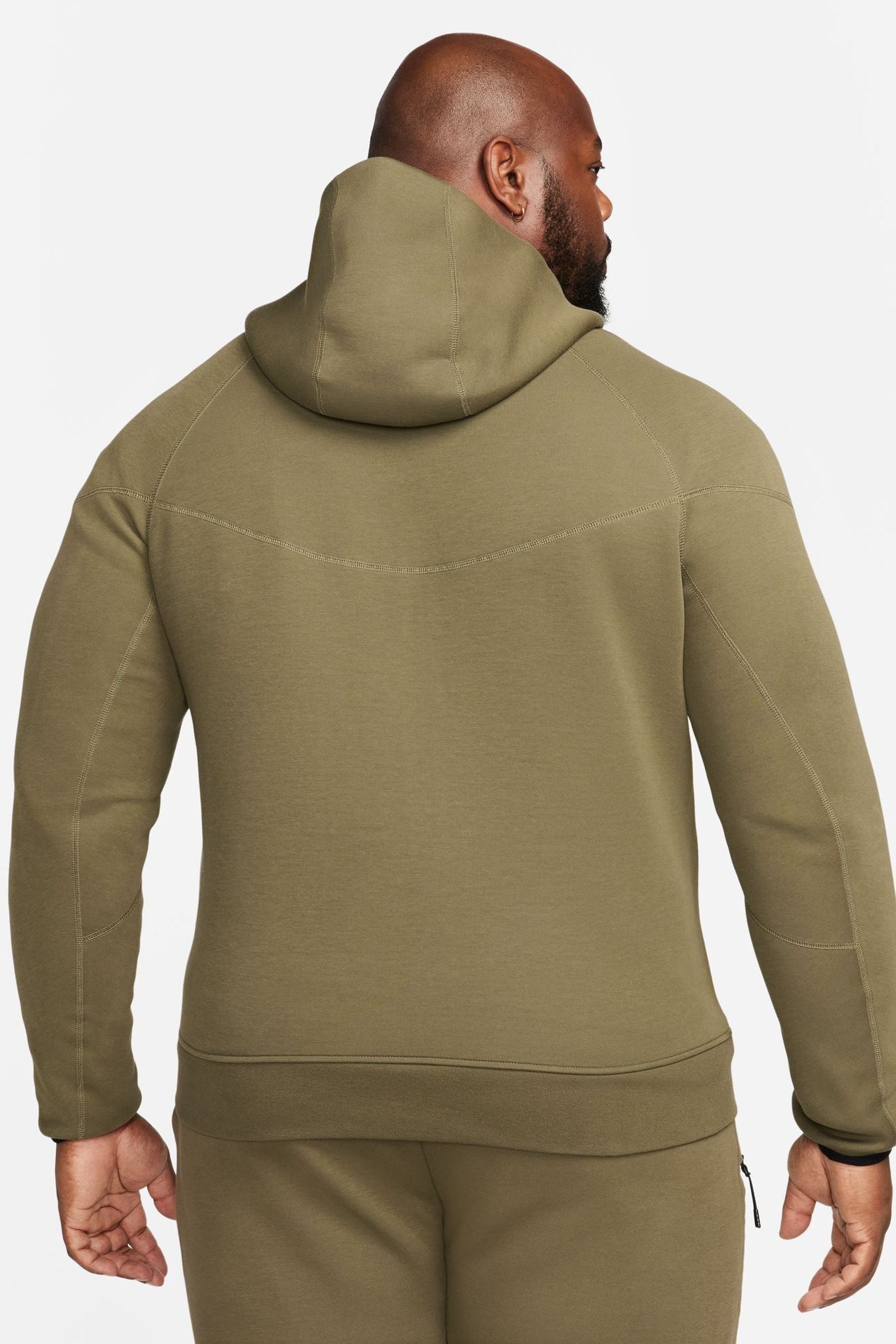 Khaki nike tech tracksuit new arrivals