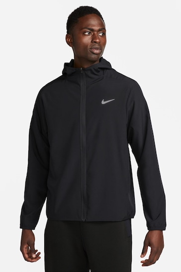 Nike Black Dri-FIT Form Hooded Training Jacket