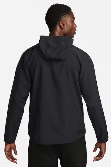 Nike Black Dri-FIT Form Hooded Training Jacket