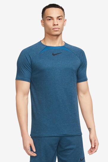 Nike Blue/Black Dri-FIT Academy Training T-Shirt