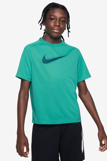 Nike store Green Dri-FIT Multi+ Graphic Training Top