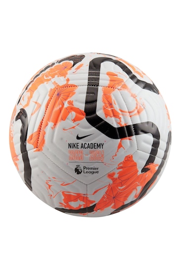 Nike White Academy Premier League Football Ball