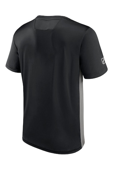 Los Angeles Kings Fanatics Branded Authentic Pro Short Sleeve Tech Black T-Shirt
