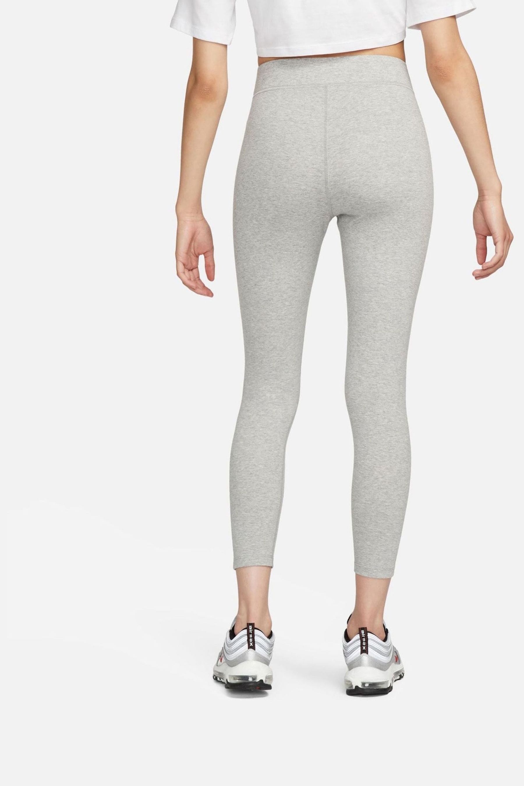 Womens grey nike leggings discount