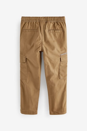Tan Brown Cargo Trousers (3-16yrs)