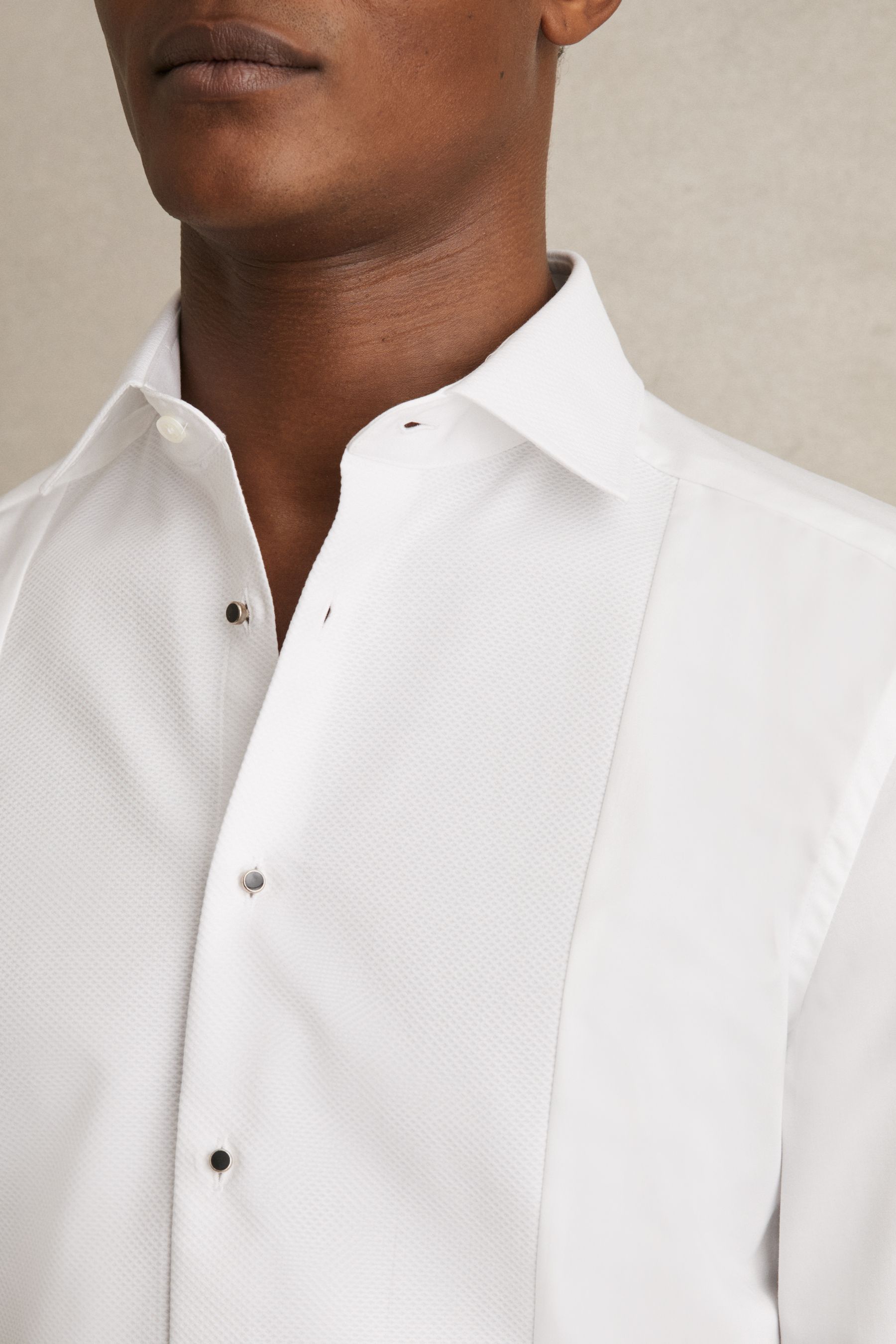 Hugo boss outlet tuxedo shirt