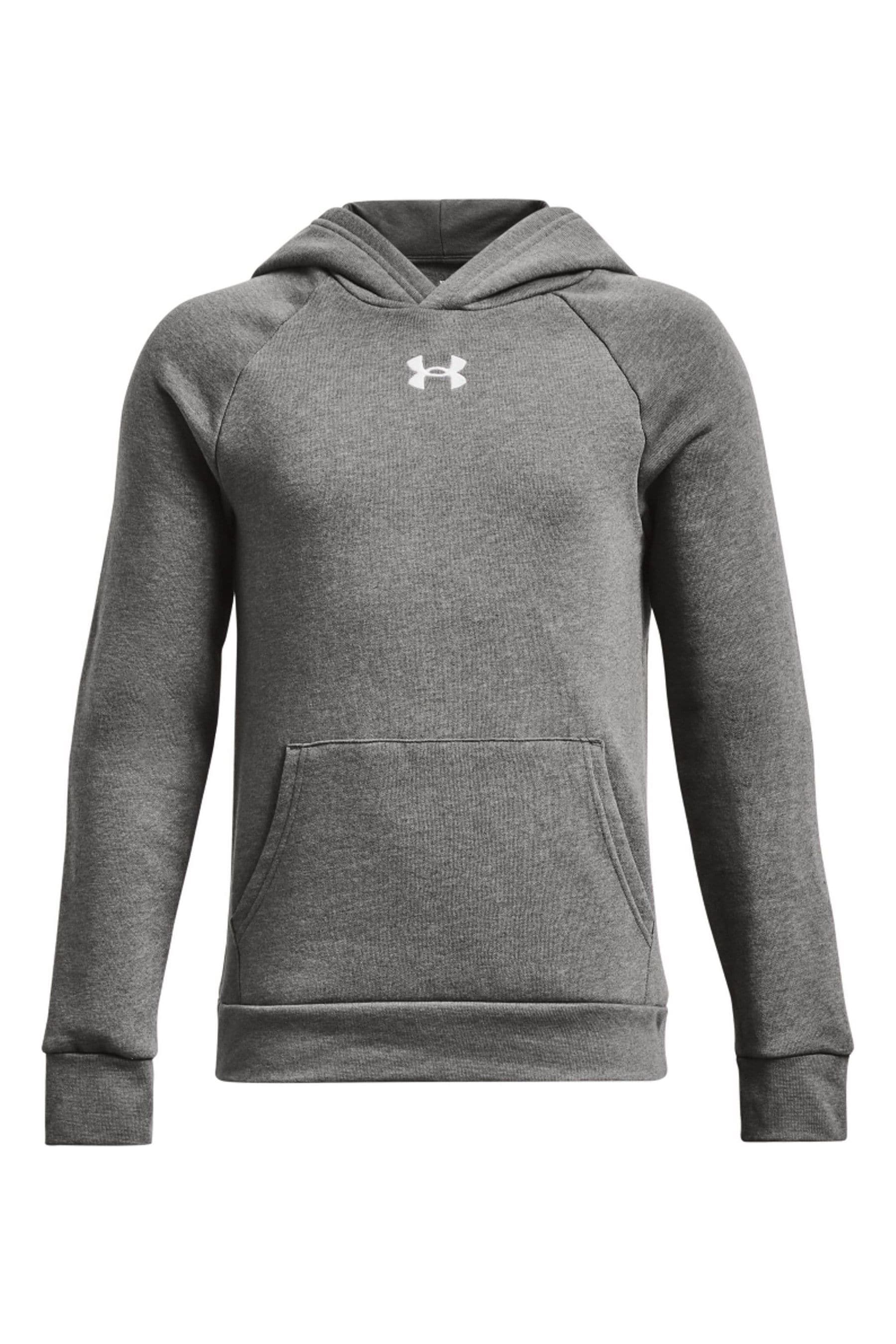 Pink and grey under armour hoodie deals