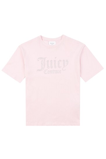 Juicy Couture Girls Diamante T-Shirt