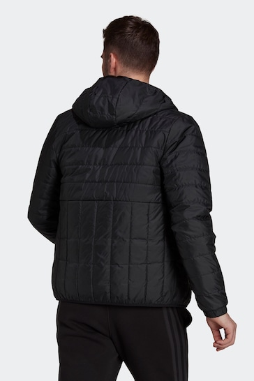 adidas Black Sportswear Itavic 3-Stripes Light Hooded Jacket