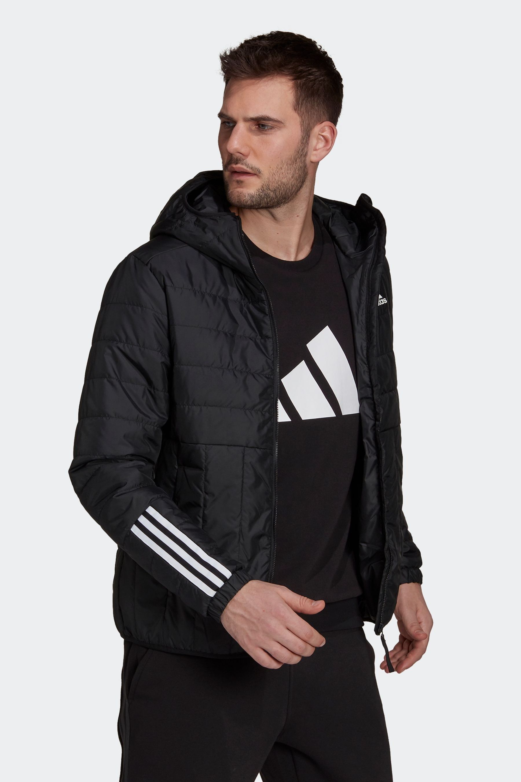 Adidas men's itavic deals 3 stripe jacket
