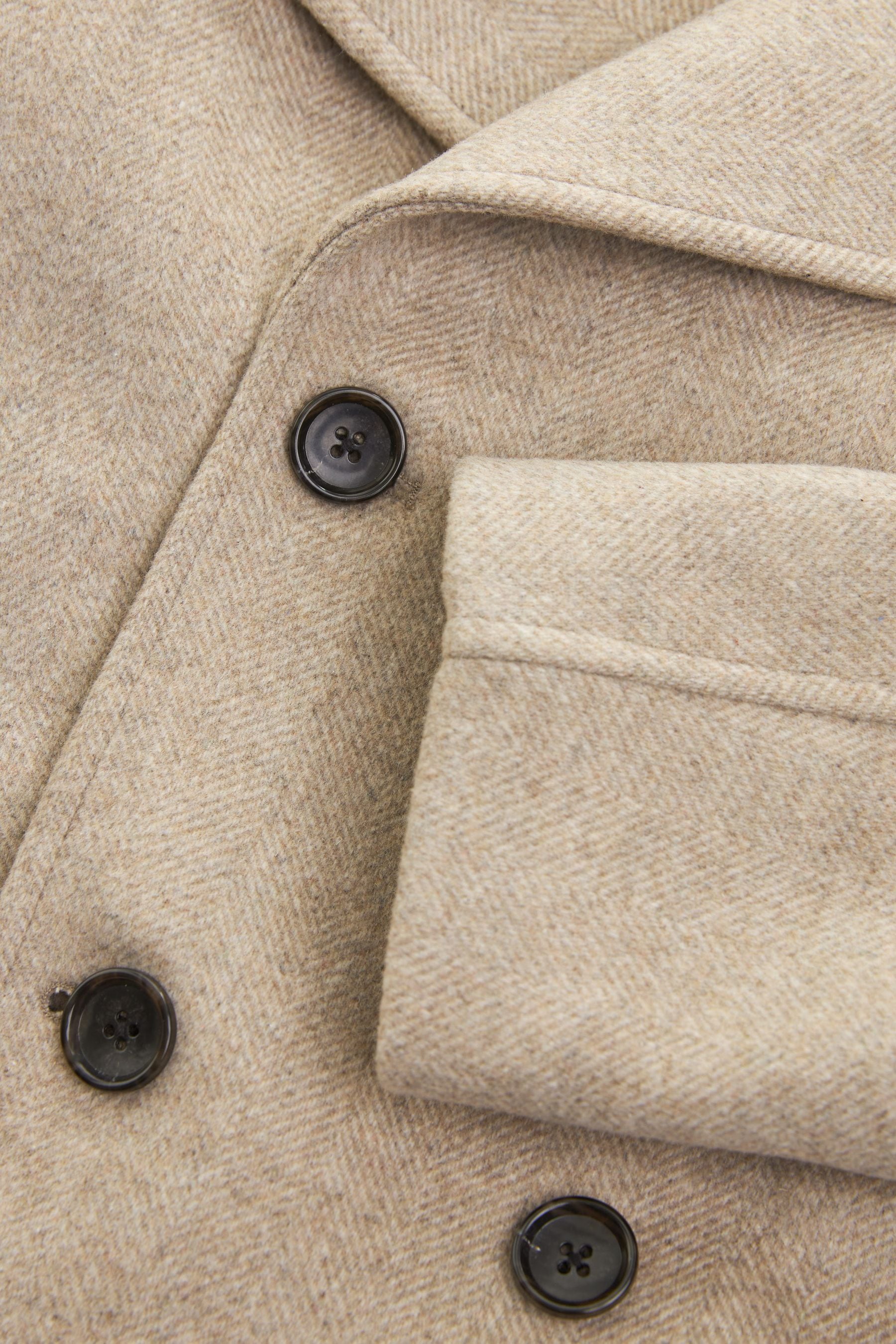 Soft peacoat top