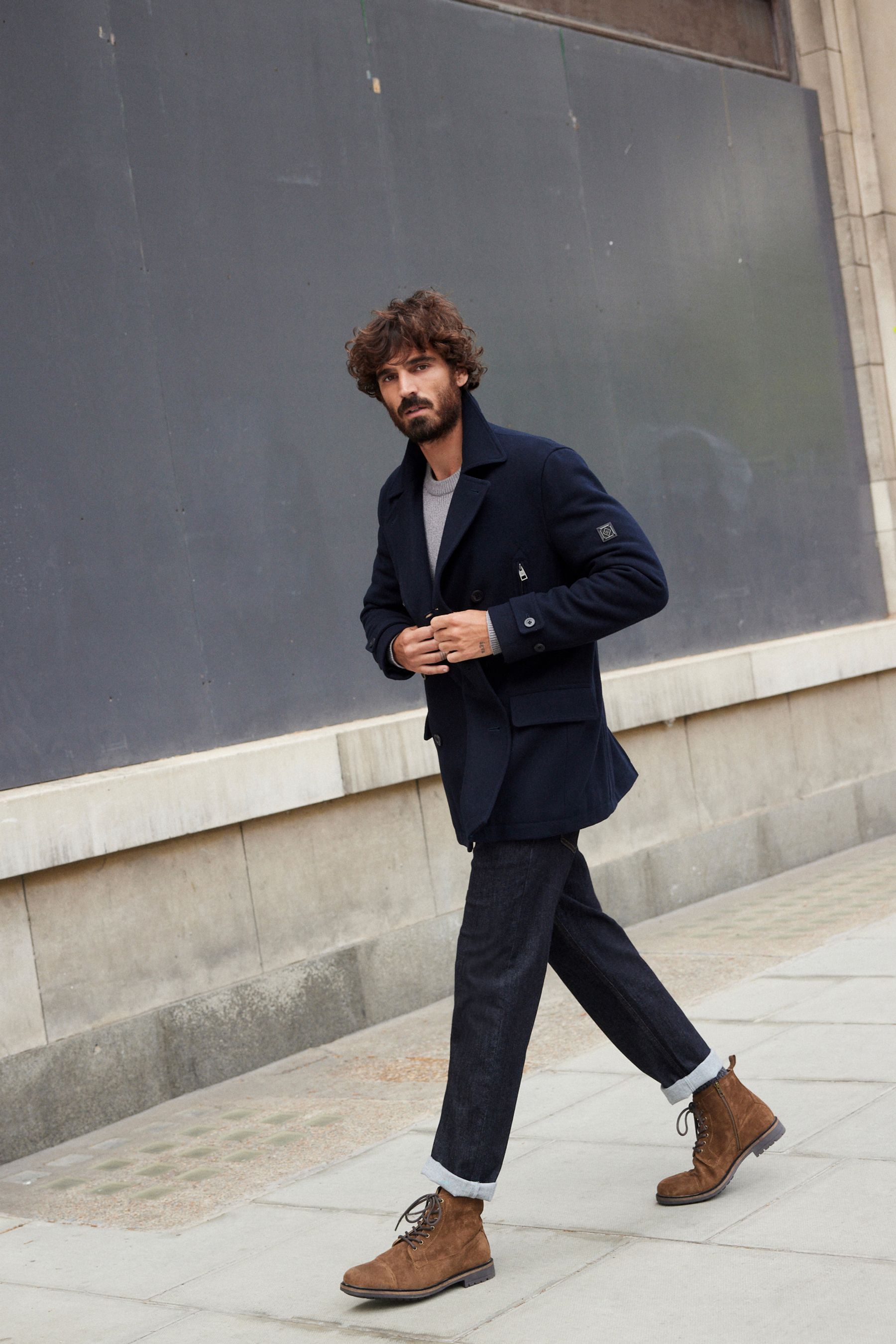 Next mens clearance pea coat