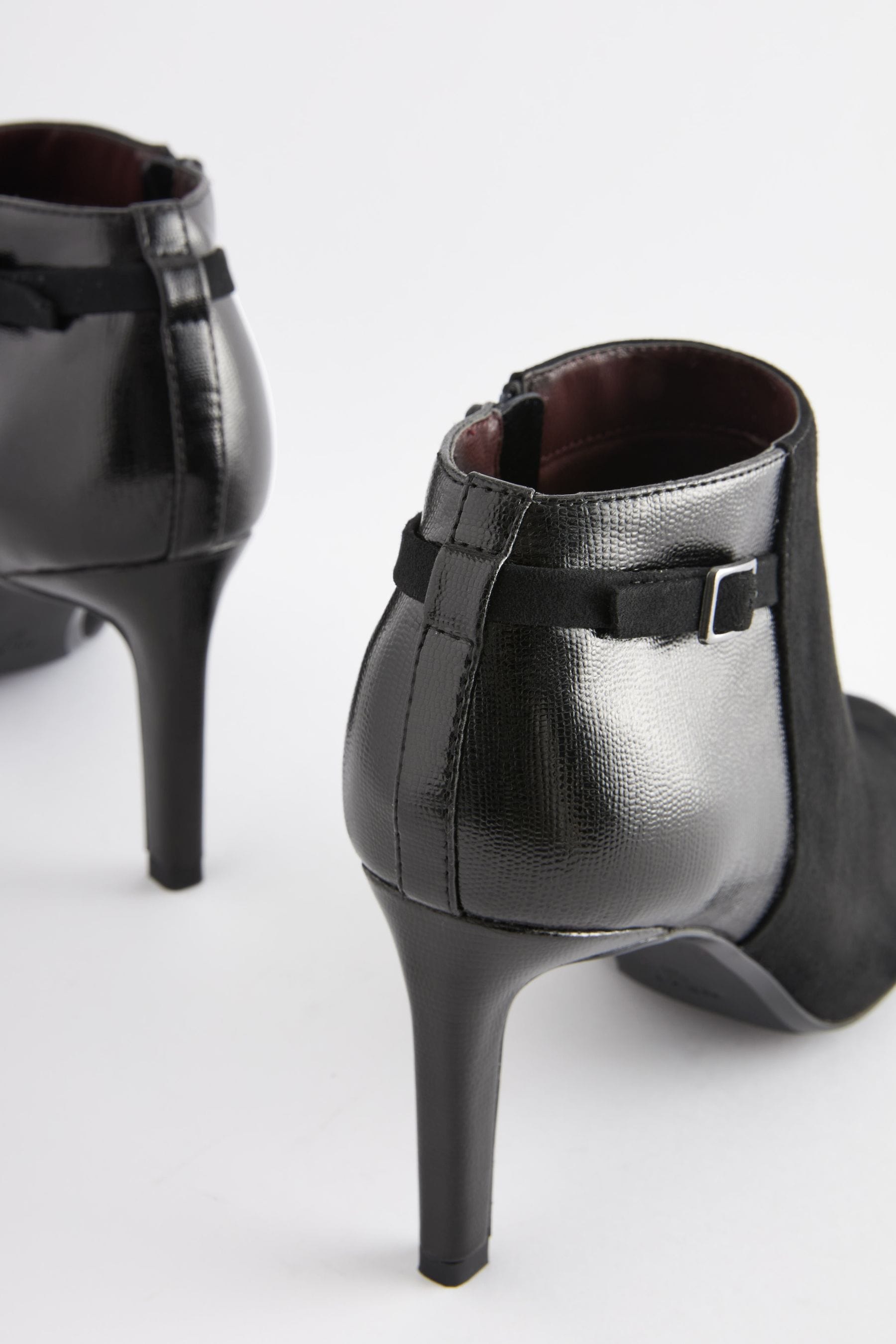 Buy Black Forever Comfort Round Toe Shoe Boots from the Next UK