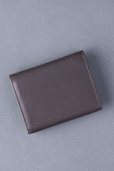 Lakeland Leather Stitch Leather Tri-Fold Wallet