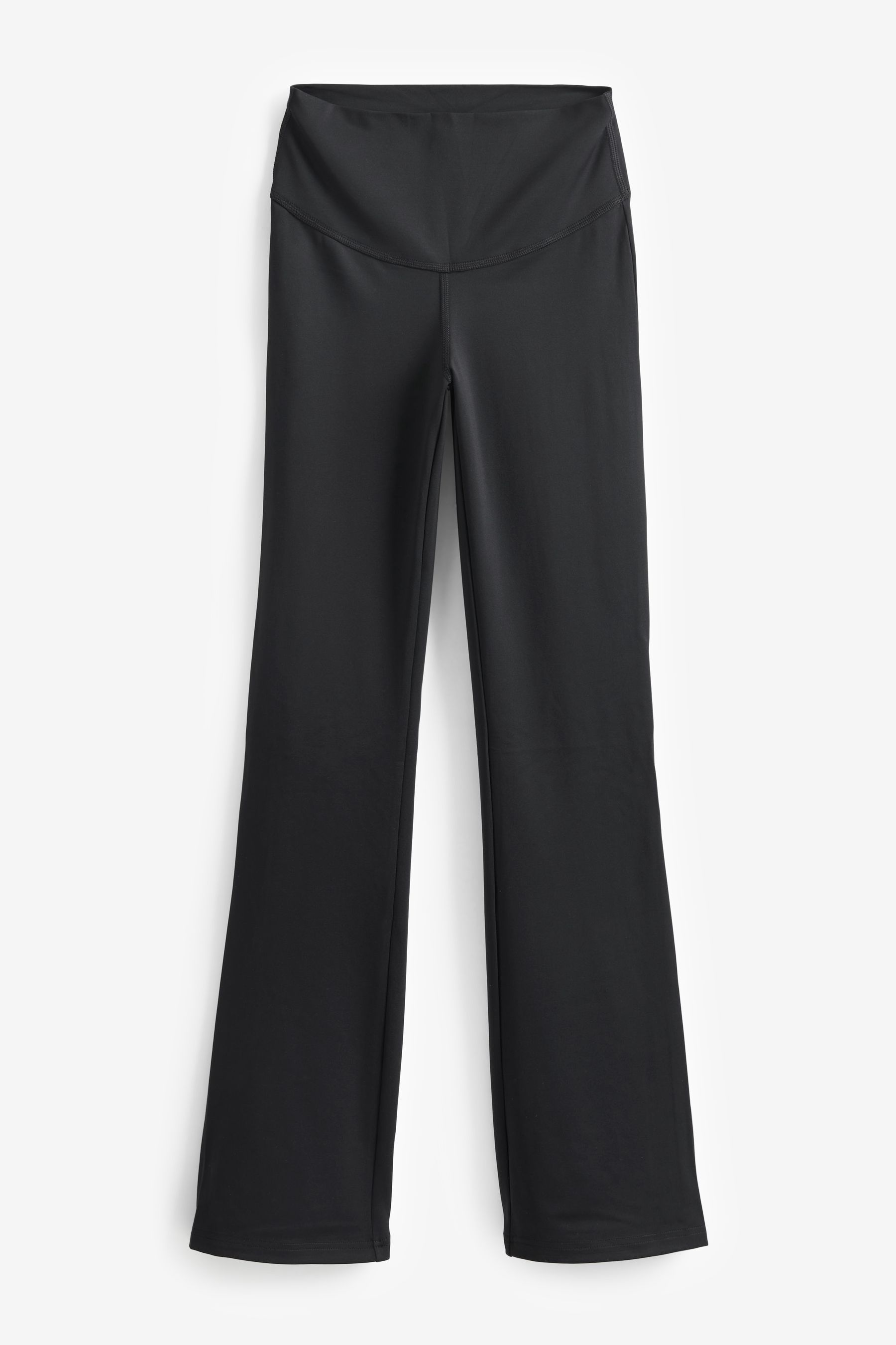 Buy Black Supersoft Flared Yoga Sports Leggings from the Next UK online shop