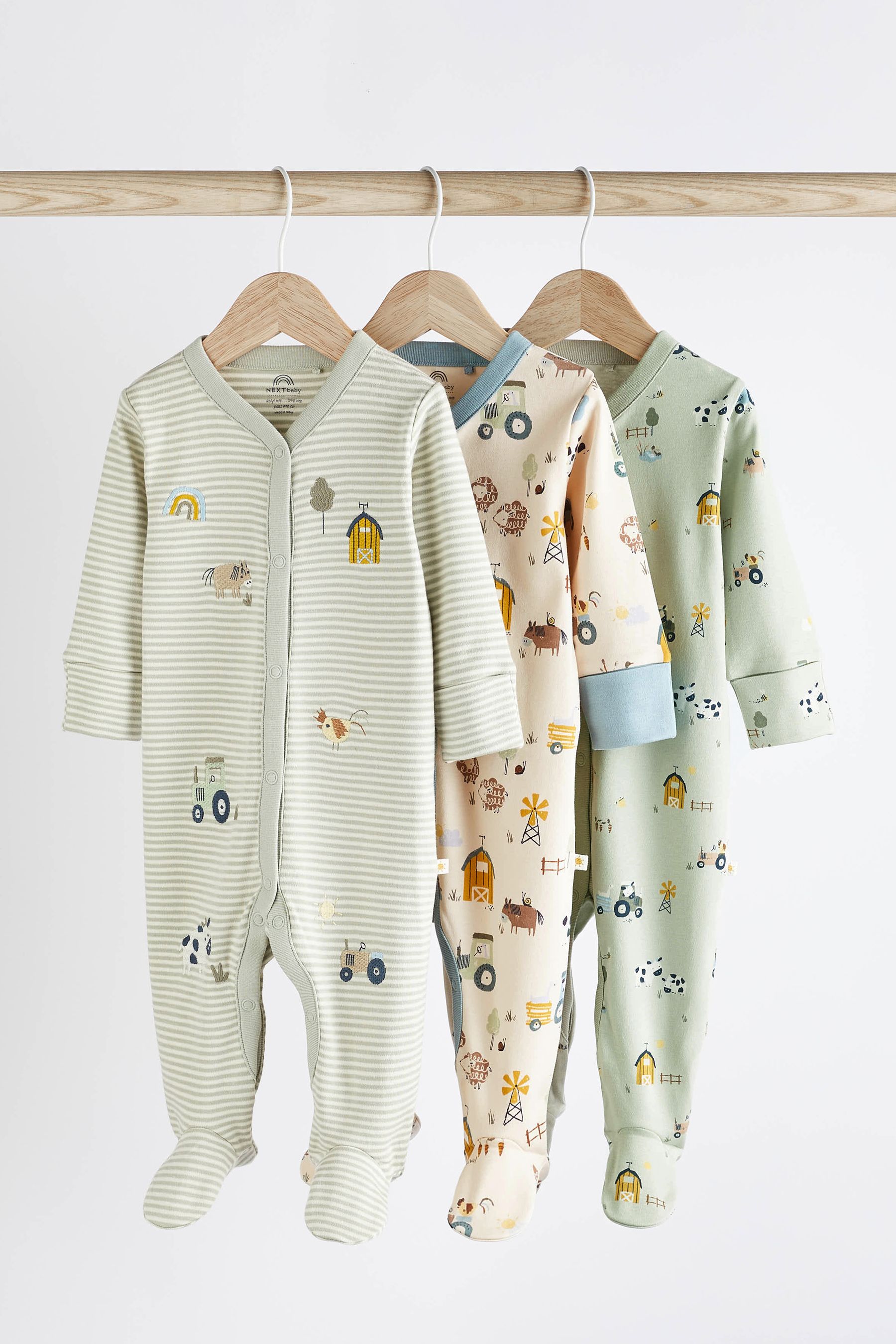 Next baby shop sleepsuits