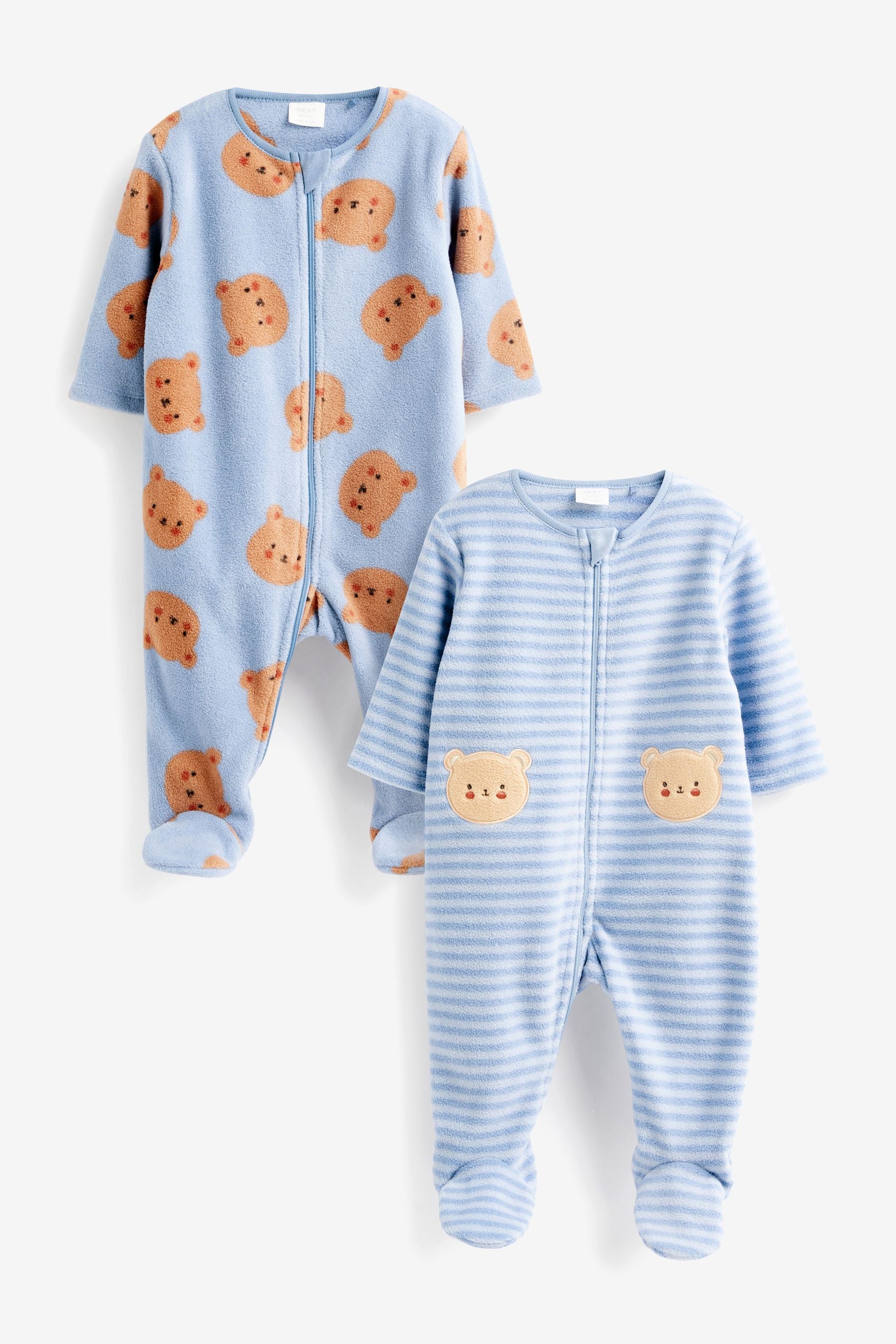 Fleece sleepsuits cheap for babies