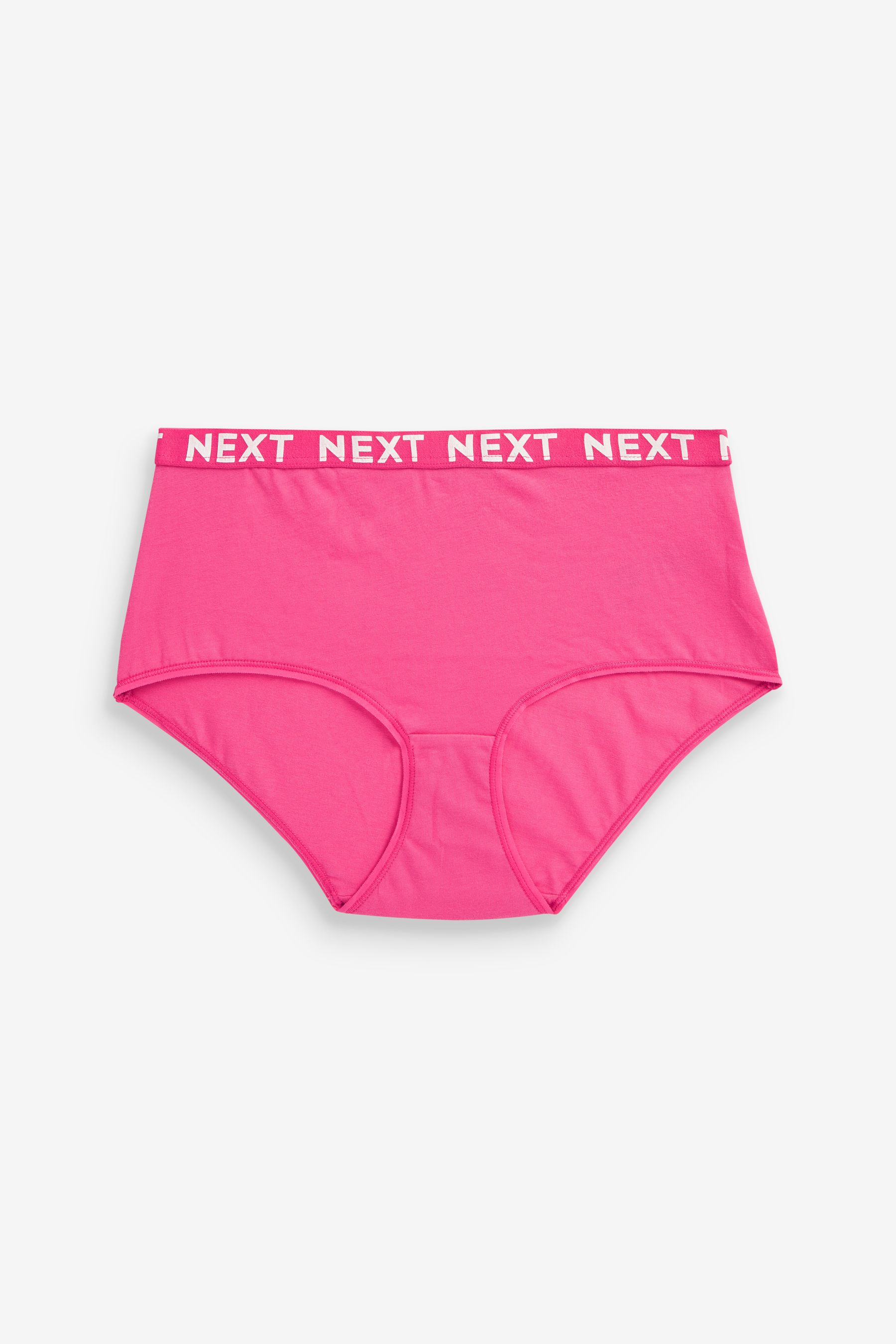Bright Colours Midi Cotton Rich Logo Knickers 4 Pack