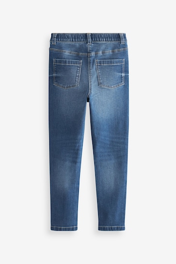 Mid Blue Long Length Stretch Jeggings (3-16yrs)