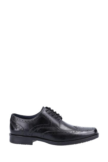 Buy Hush Puppies Brace Black Brogue Shoes from the Next UK online shop