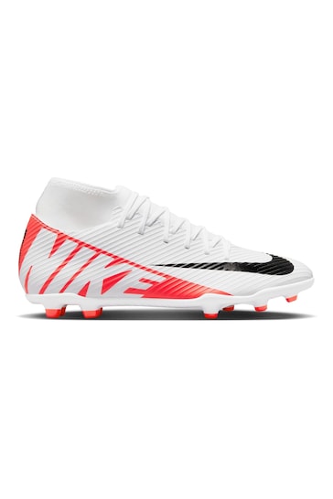 Nike Red Mercurial Superfly 9 Club Firm Ground Football Boots
