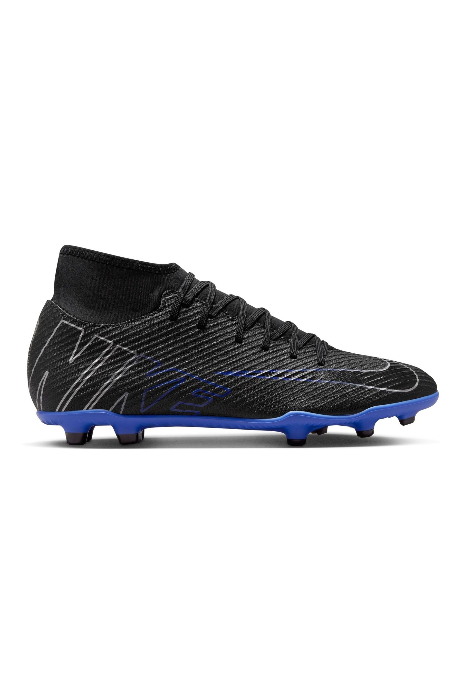 Nike Black Mercurial Superfly 9 Club Multi Ground Football Boots