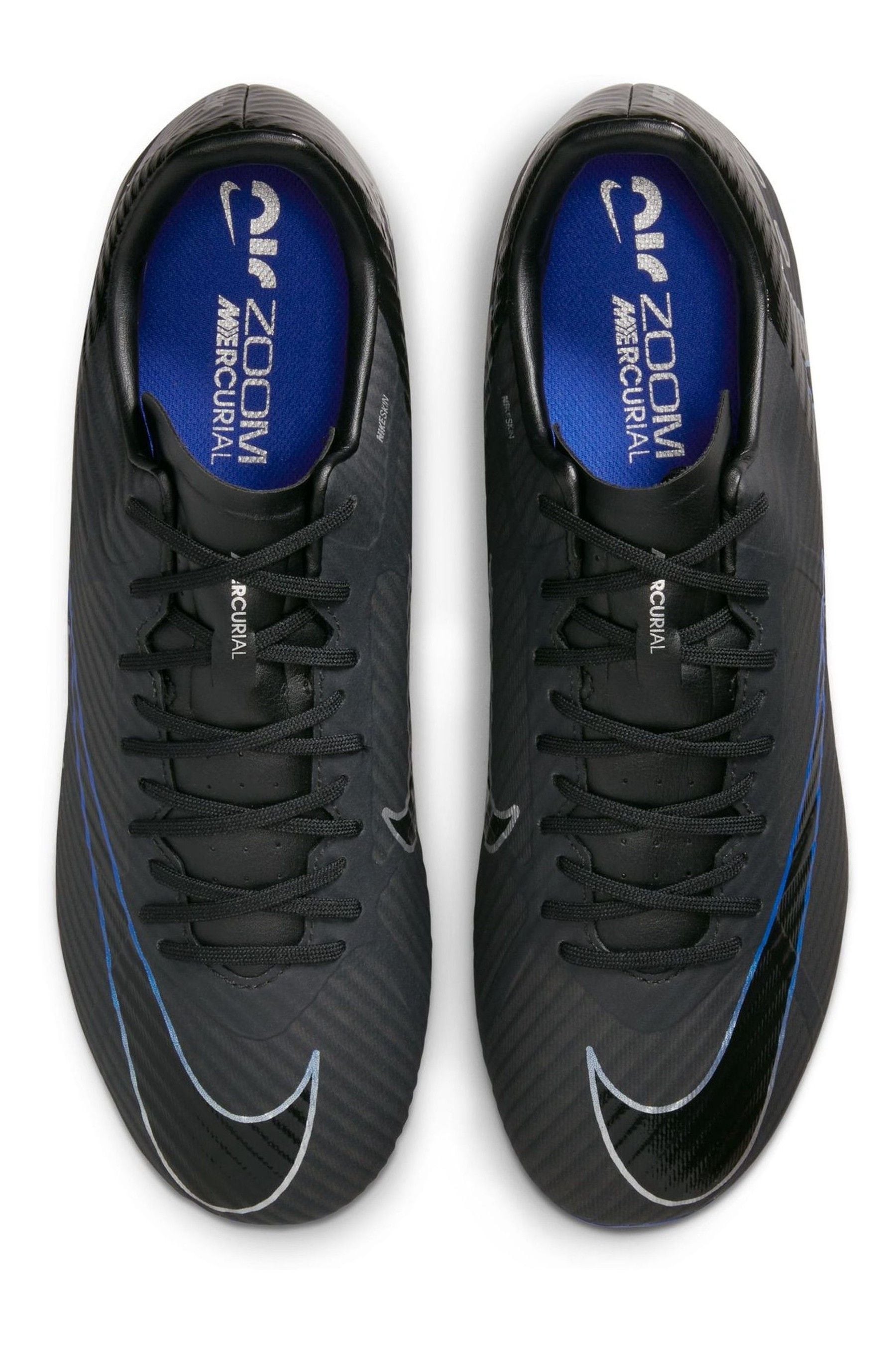 Buy Nike Black Zoom Mercurial Vapor 15 Academy Firm Ground