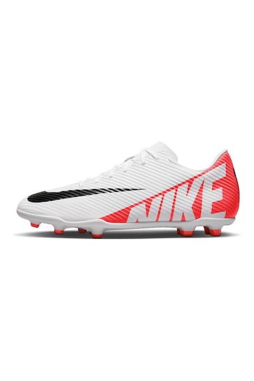 Nike Red Mercurial Vapor 15 Club Firm Ground Football Boots