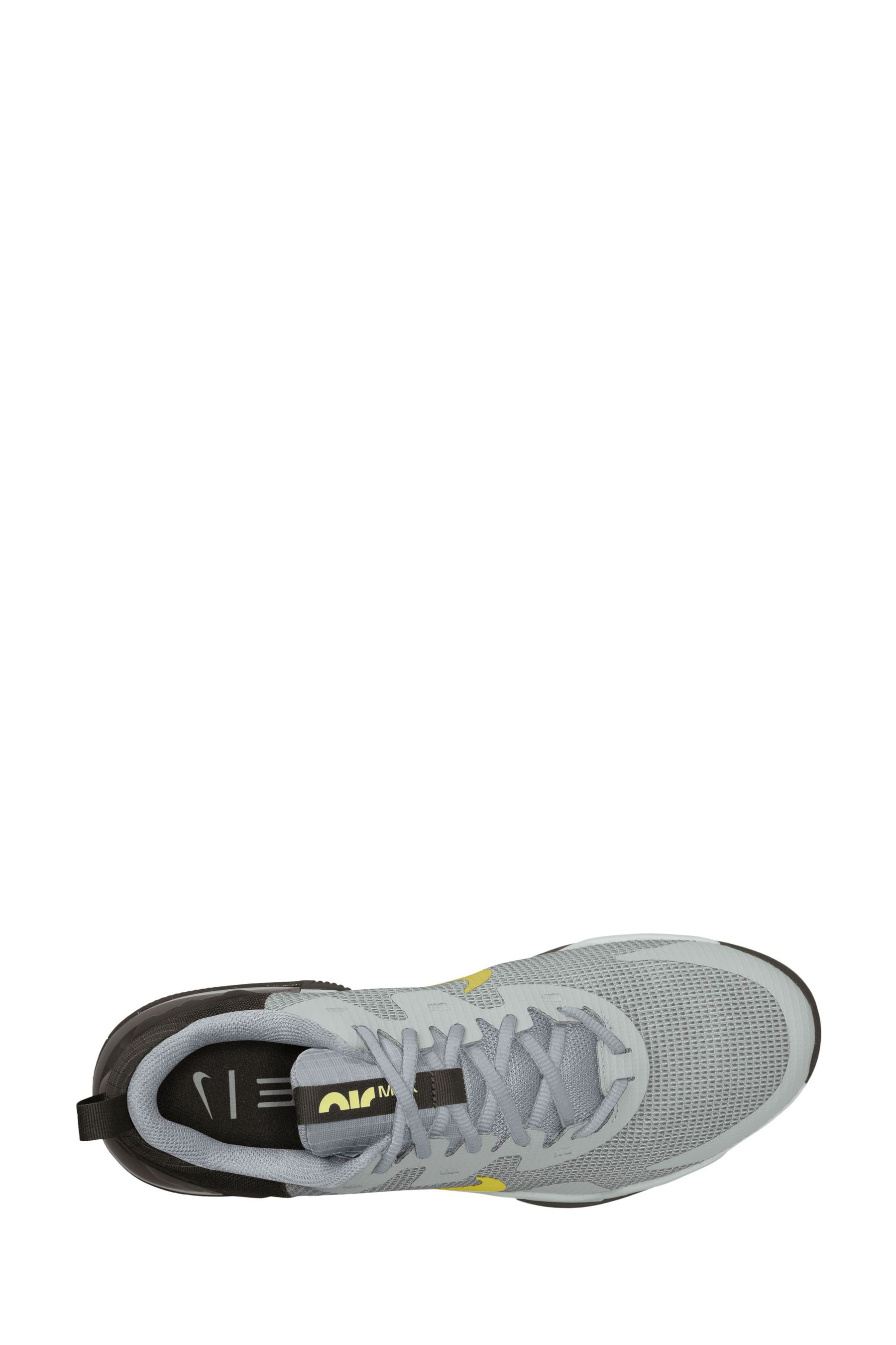 Nike grey and yellow trainers store