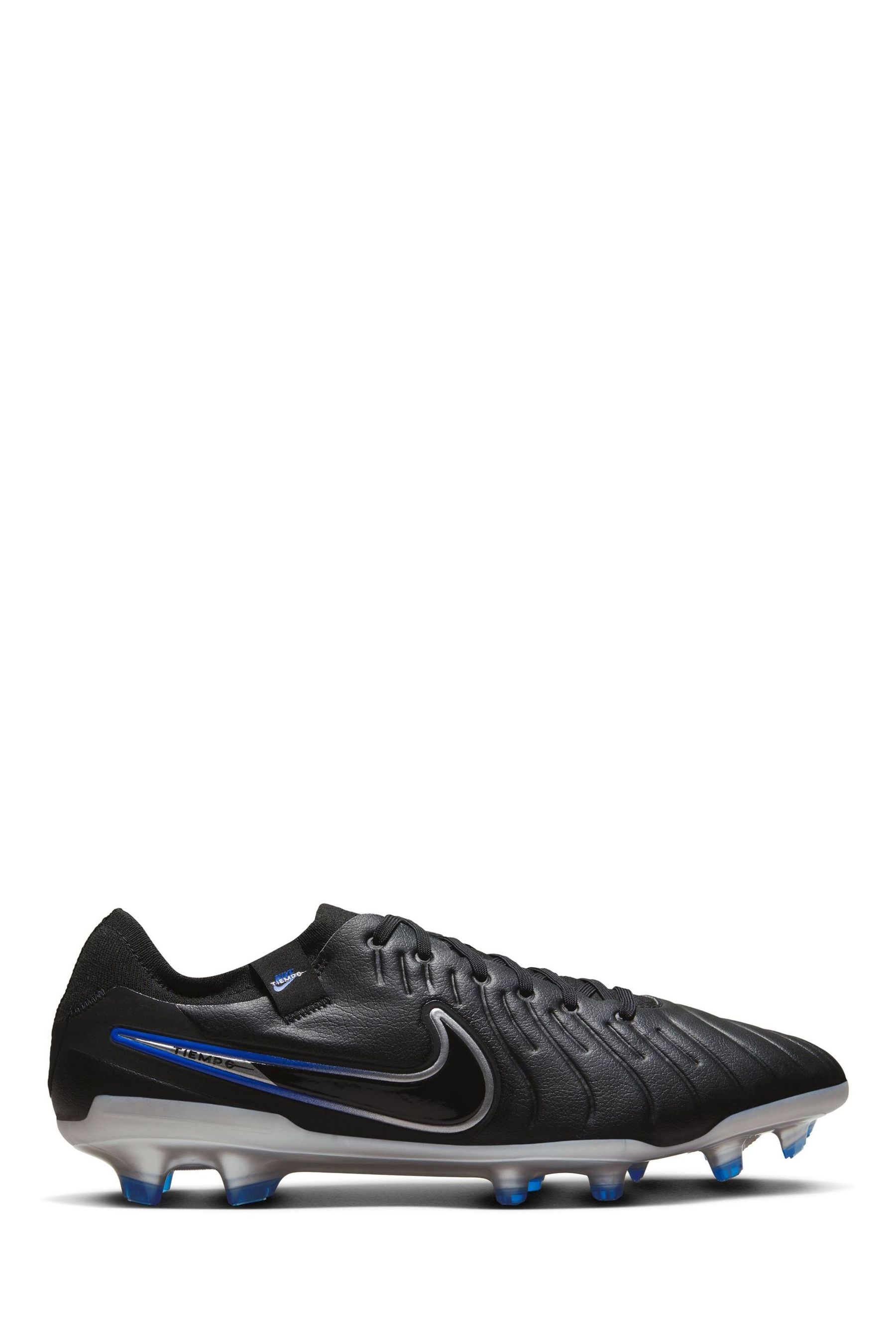 Nike tiempo black shop and green