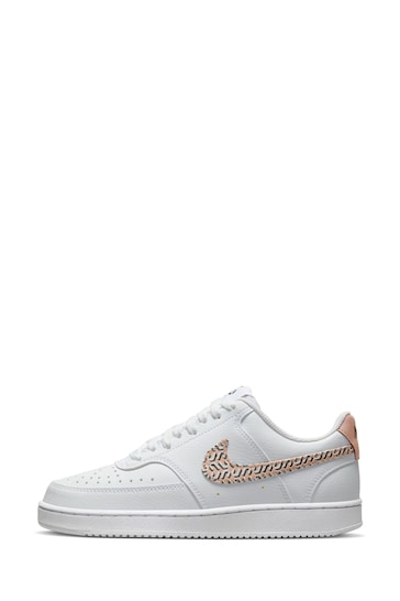 Nike White Court Vision Low Trainers United in Victory
