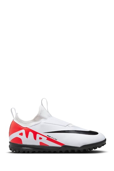 Nike Red Jr. Zoom Mercurial Vapor 15 Turf Football Boots