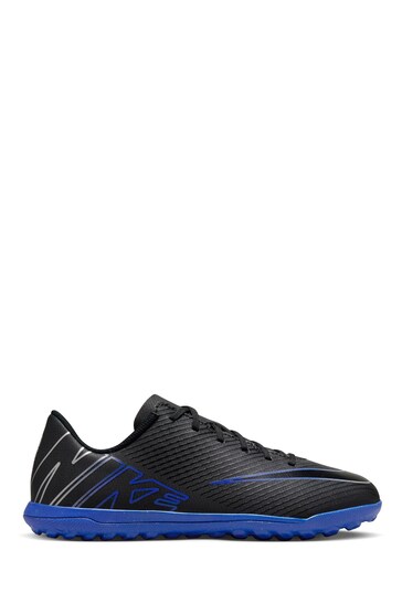 Nike Black Jr. Mercurial Vapor 15 Club Turf Football Boots