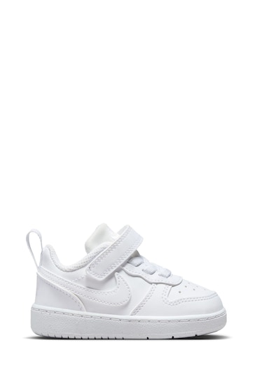 Nike White Infant Court Borough Low Recraft Trainers