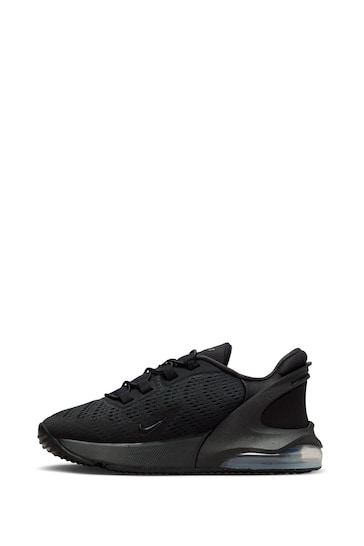 Nike Black Air Max 270 GO Easy On Junior Trainers
