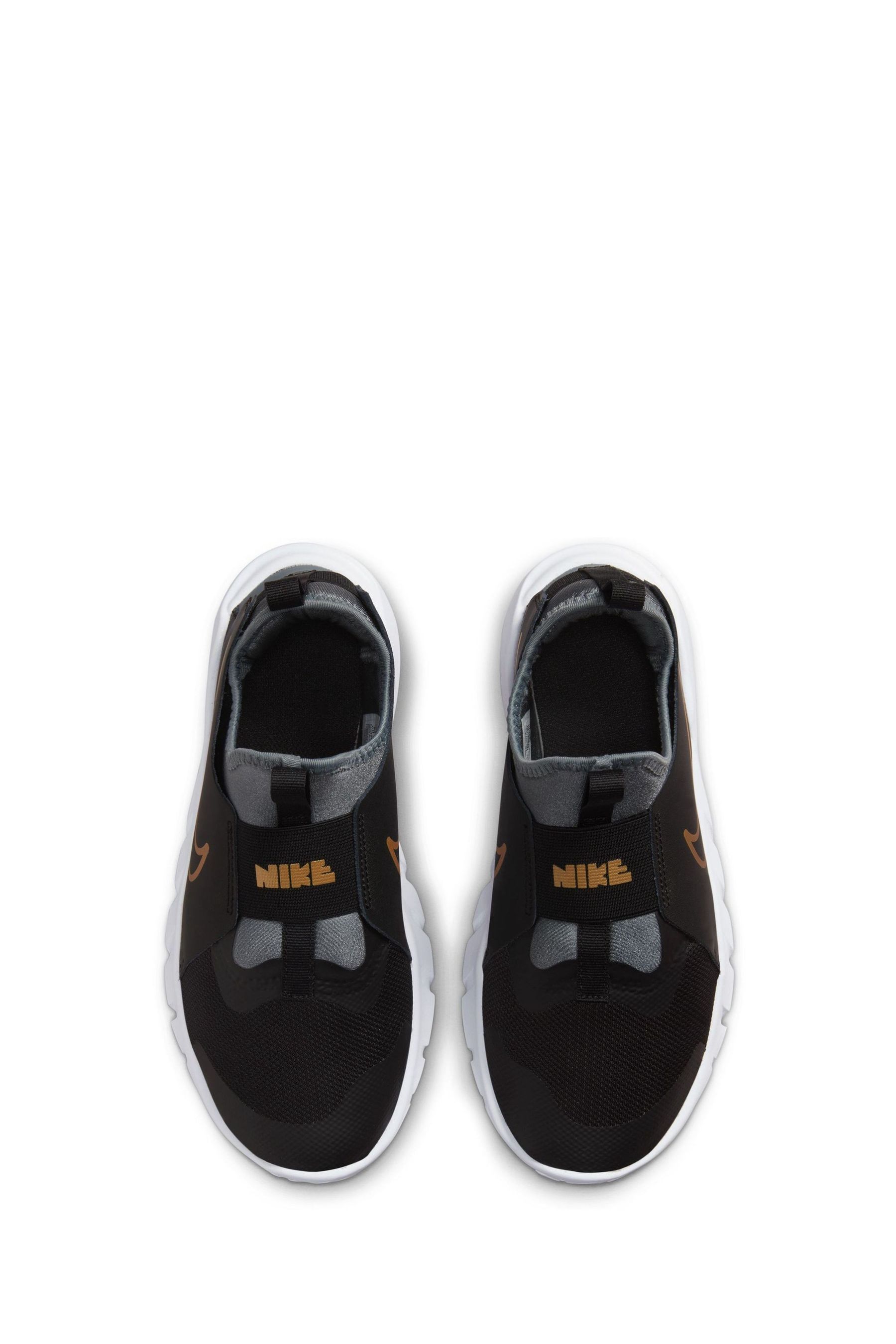 Mens black and outlet gold nike shoes