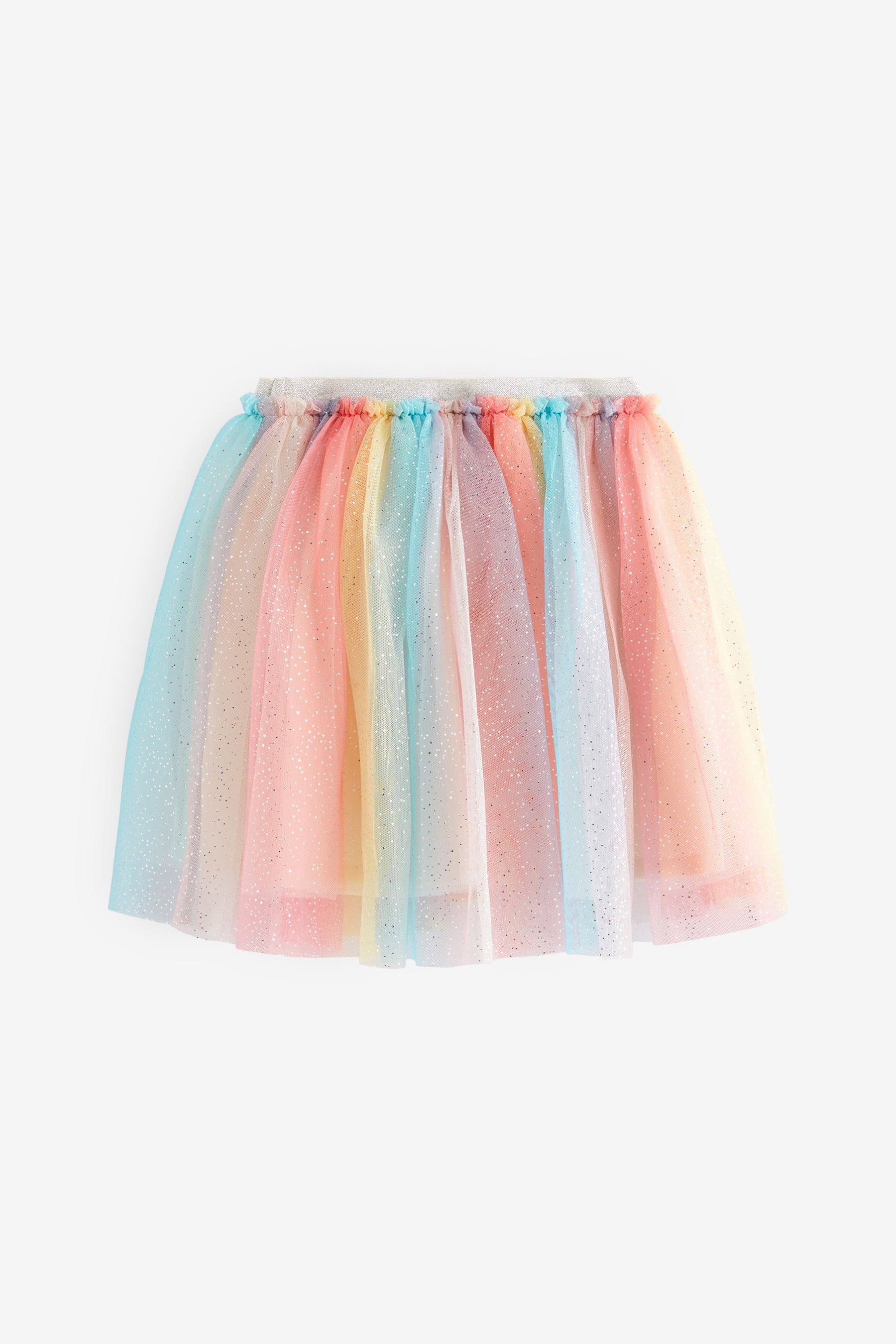 Pastel rainbow tulle skirt clearance