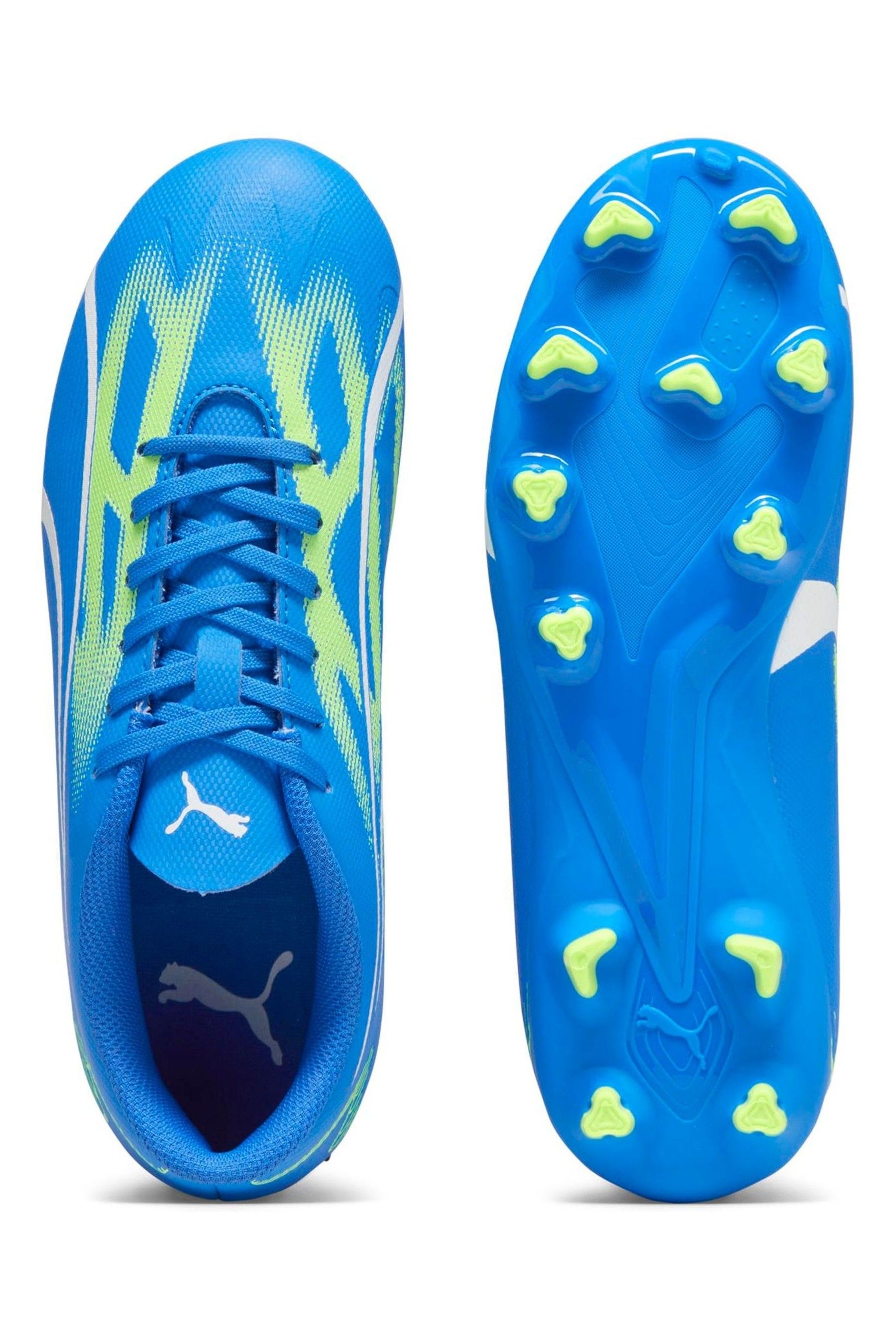 Kids blue football boots hot sale