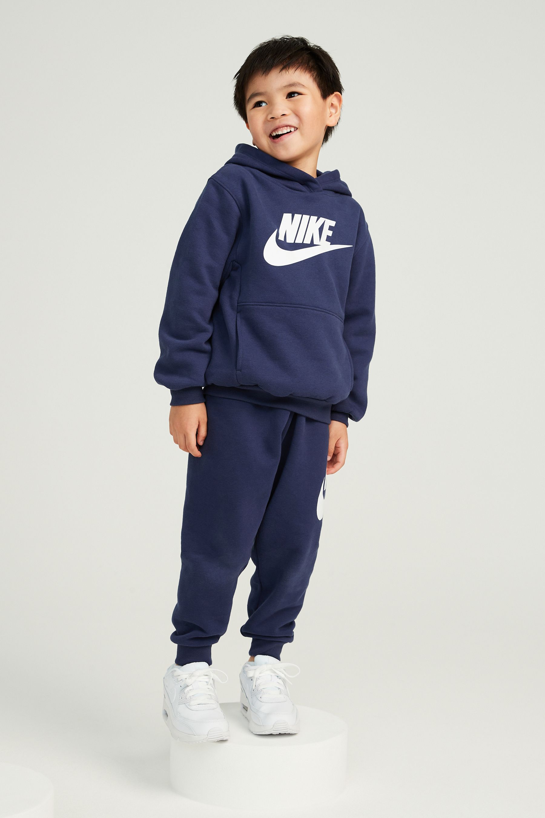 Buy Nike Navy Little Kids Club Fleece Tracksuit Set from the Next UK online shop