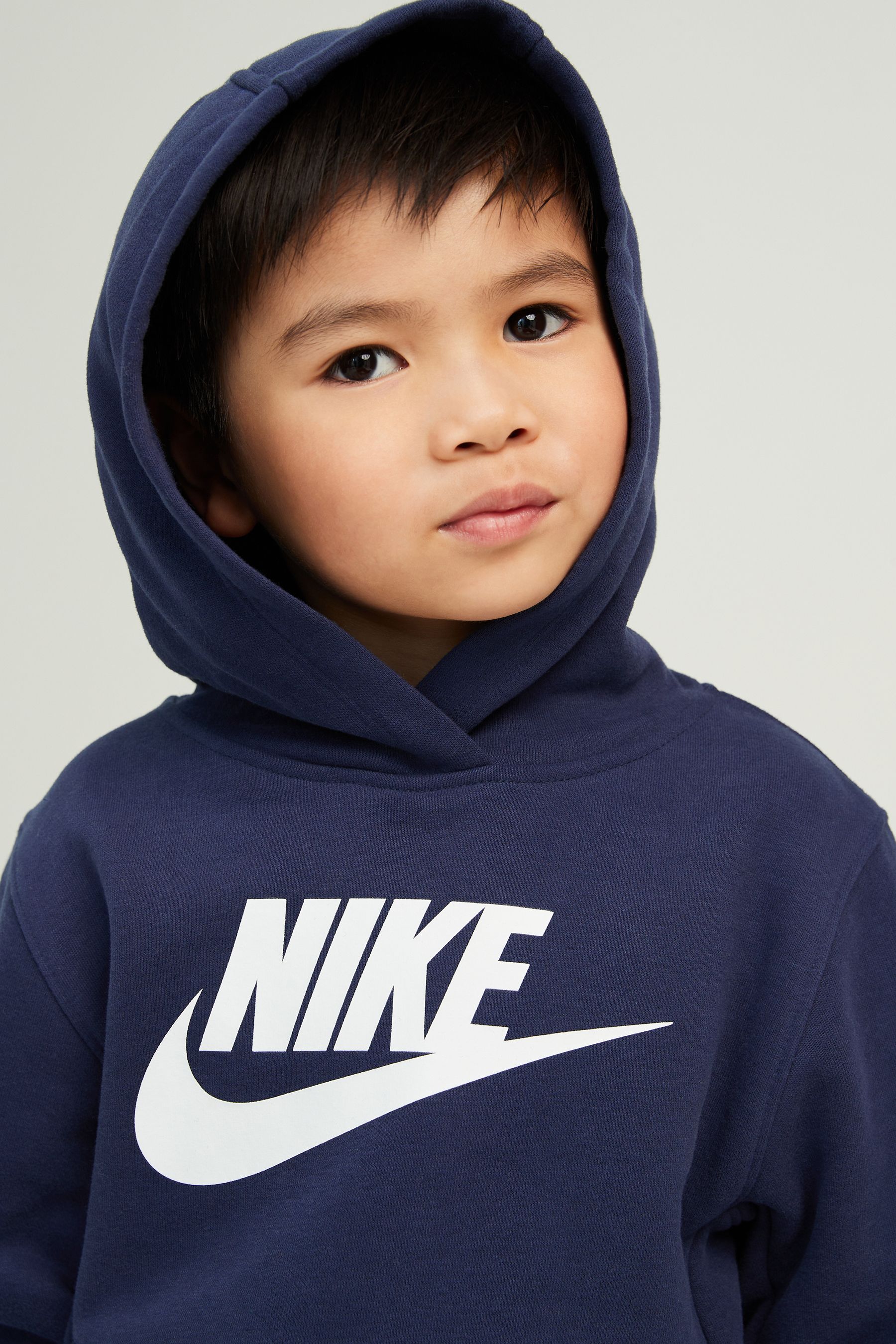 Nike Navy Little Kids Club Fleece Tracksuit Set