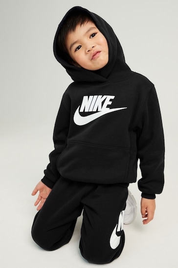 Nike Black Little Kids Club Fleece Tracksuit Set