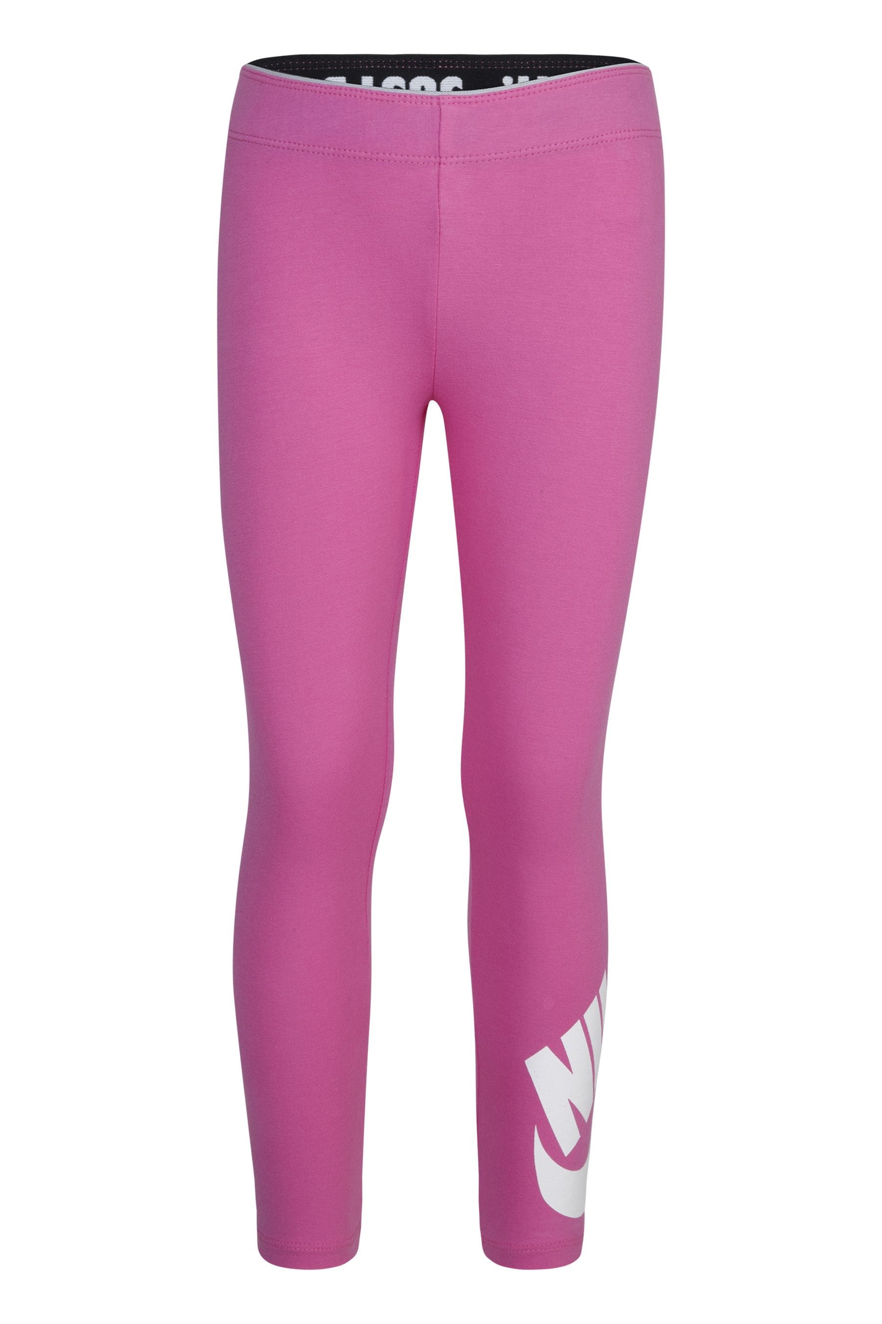 Nike Pink Little Kids Cotton Leggings