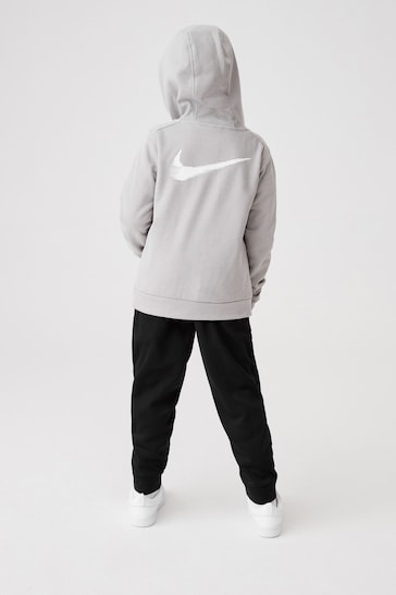 Nike Black/Grey DriFIT Therma Little Kids Tracksuit